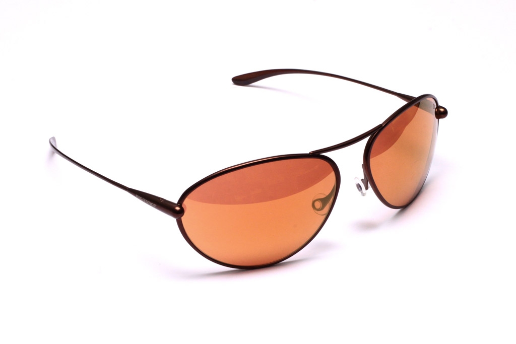 Tropo - Brunello Titanium Frame Gold Mirror Copper/Brown Photochromic Sunglasses
