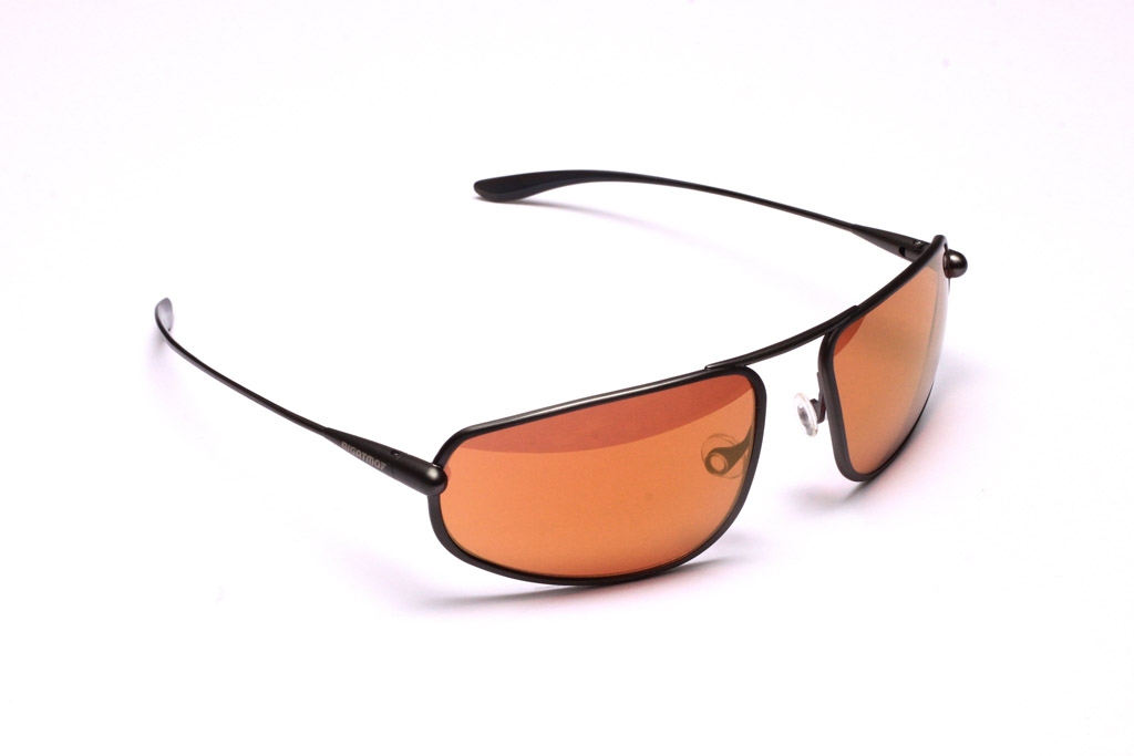 Strato - Gunmetal Titanium Frame Gold Mirror Copper/Brown Photochromic Sunglasses