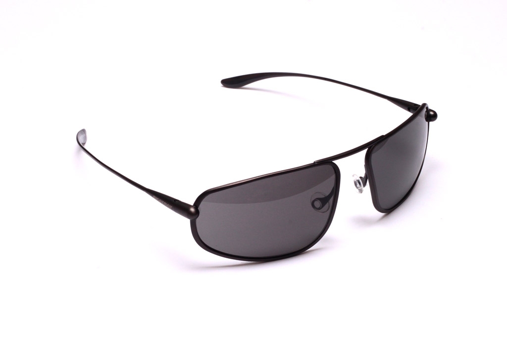 Strato - Graphite Titanium Frame High-Contrast Sunglasses