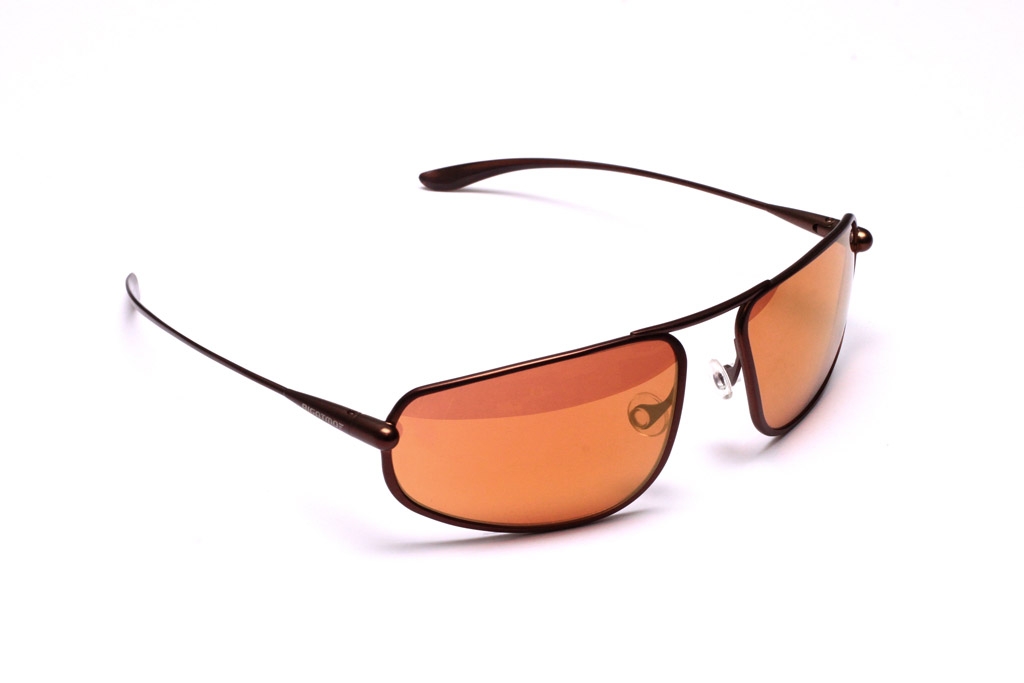 Strato - Brunello Titanium Frame Gold Mirror Copper/Brown Photochromic Sunglasses
