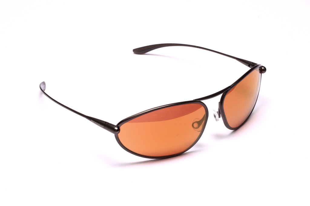 Exo - Gunmetal Titanium Frame Gold Mirror Copper/Brown Photochromic Sunglasses