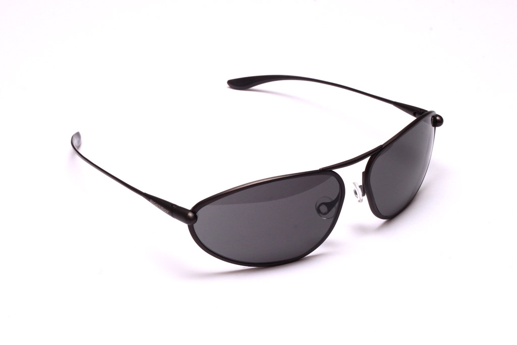 Exo - Graphite Titanium Frame High-Contrast Sunglasses