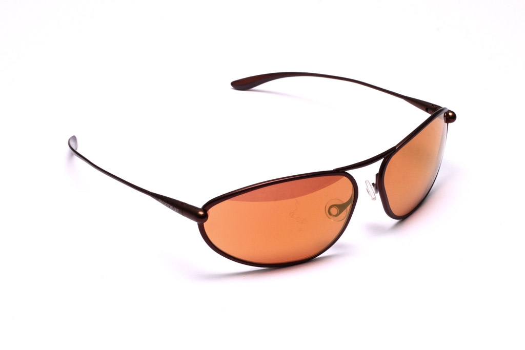 Exo - Brunello Titanium Frame Gold Mirror Copper/Brown Photochromic Sunglasses
