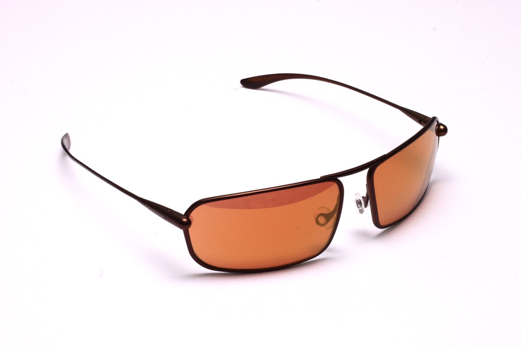 Meso - Brunello Titanium Frame Gold Mirror Copper/Brown Photochromic Sunglasses