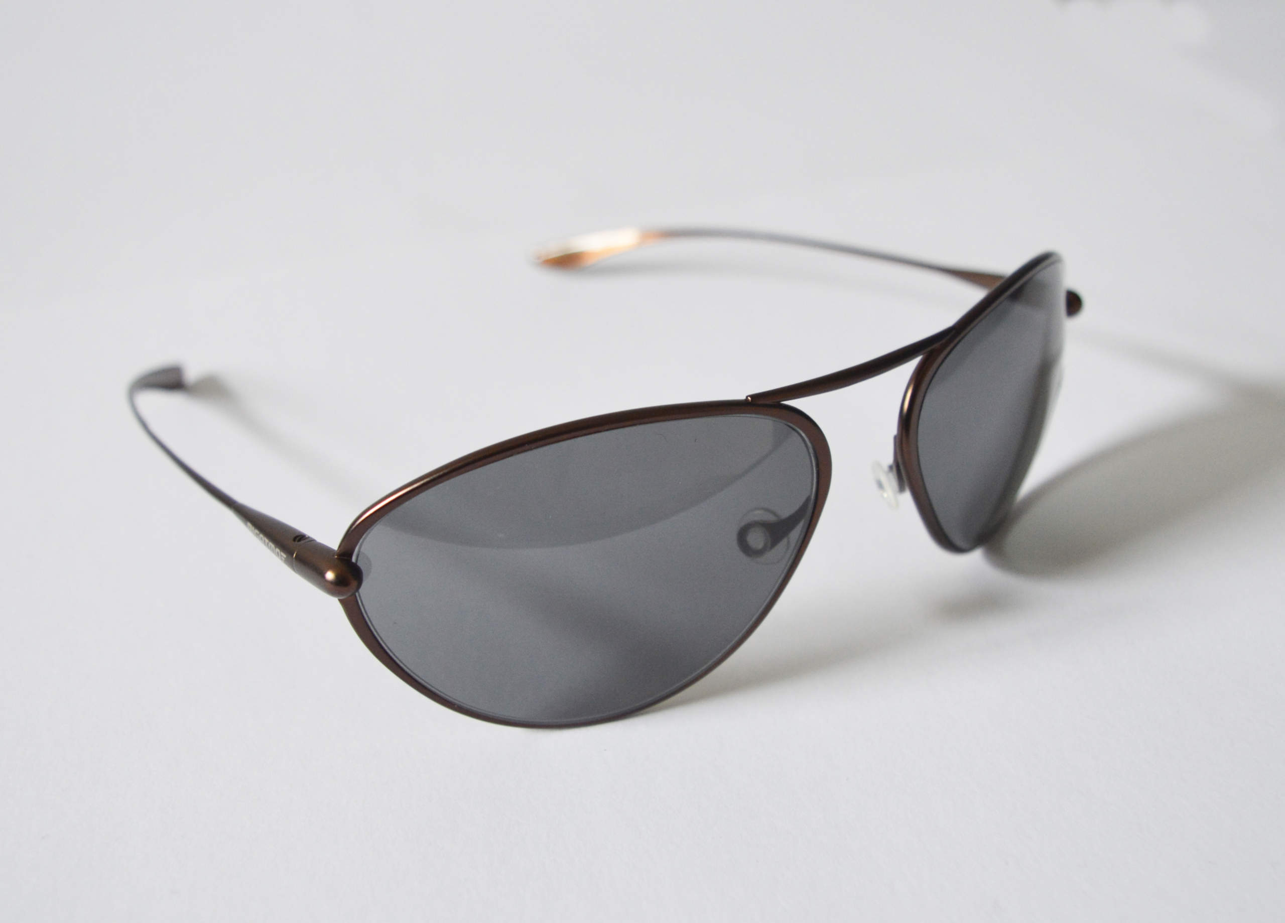Tropo - Brunello Titanium Frame High-Contrast Sunglasses