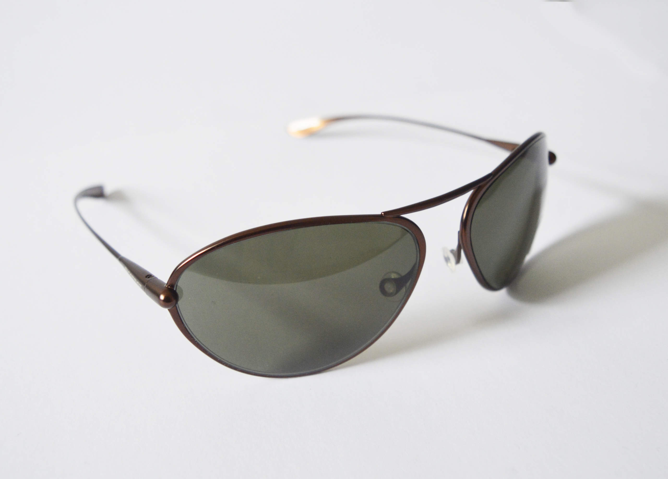 Tropo - Brunello Titanium Frame Polarized Sunglasses